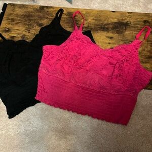 Torrid Lace Cropped Tops-2X